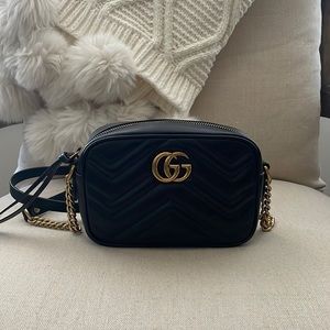Gucci Marmont Mini Matelasse Leather Crossbody